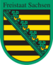 Wappen des Freistaates Sachsen